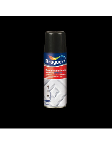 Vernis multi-usage spray, noir mat, 0.4l 5197993 bruguer