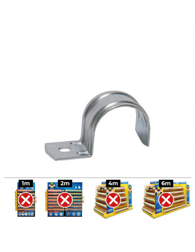 Boite de 100 pcs agrafes f28 din / ref f