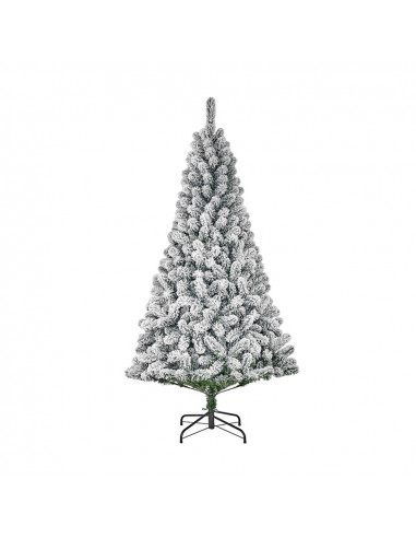 Arbre de noel effet givre avec 398 branches ø109x185cm