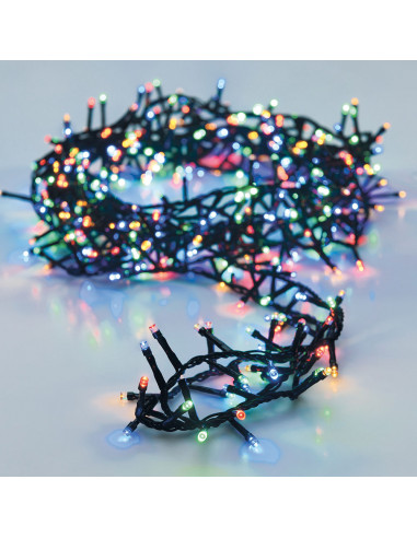 Guirlande led type épines 560 leds extra mulitcolor 14m