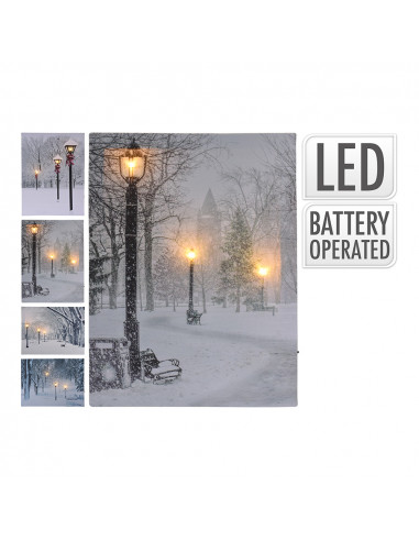 Cadre avec led 30x40cm