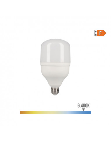 Ampoule led industrielle e27 20w 1700lm 6400k lumière froide ø8x16,5cm edm