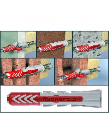 Pack 100 duopower 6x30 caisse de 100 pcs 555008 fischer