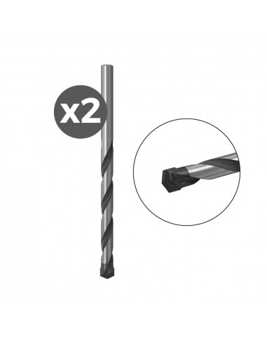 Pack 2 foret percussion e 4x75 / 2k 530576 fischer