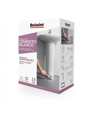 Beissier ciment blanc 1.5kg 70163-002
