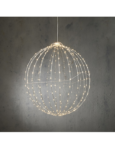 Boule décorative avec 320 leds intégrés - ip44 - ø50cm