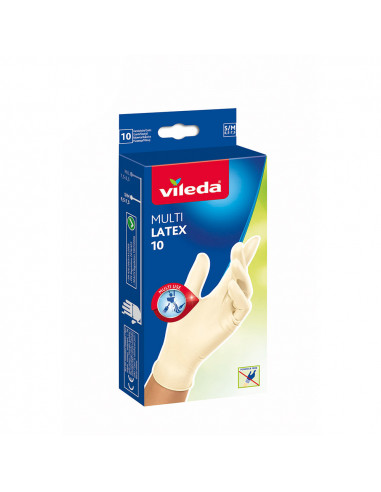 Pack de 10 unit. gant multilatex taille s/m 145941 vileda