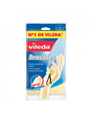 Gants sensibles taille l 112169 vileda