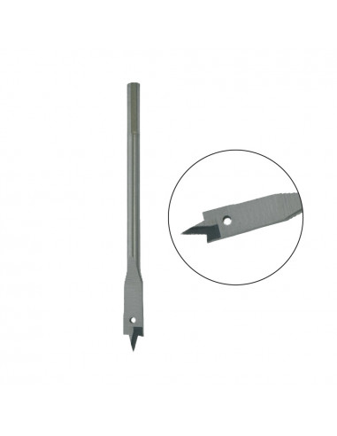 Mèche plate à bois 24 mm / 1k 530659 fischer.