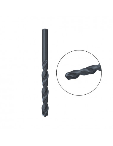 Foret metal hss-r din 338 10,0 x 87/133 / 1k 530487 fischer.
