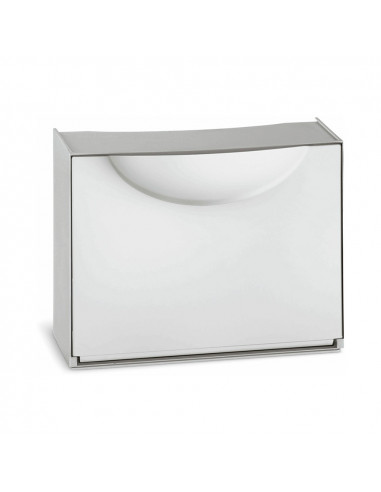 Meuble à chaussures modulable blanc - 51 x 19 x 39 cms