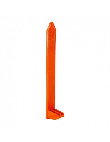 Bride de rechange nylon pour fixation de boitiers serie blue sur surfaces creuses solera br5625gw
