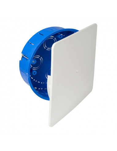 Boitier de raccordement encastrable pour surfaces creuses ø150x46mm. solera 5516gw