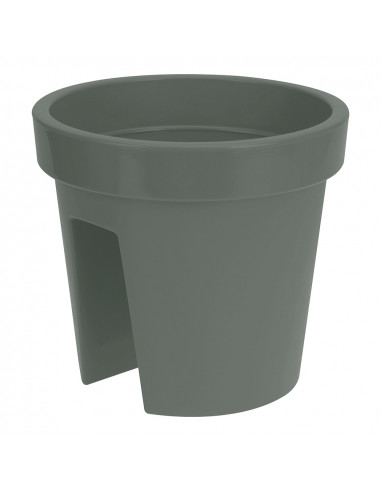 Pot injection couleur vert balcons ø28cm