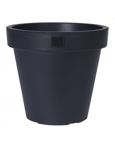 Pot d'injection couleur anthracite ø20x20cm