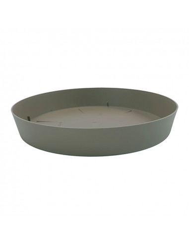 Soucoupe d'injection pour pot couleur taupe ø17cm