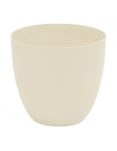 Pot injection modele bol ø18cm couleur ecru