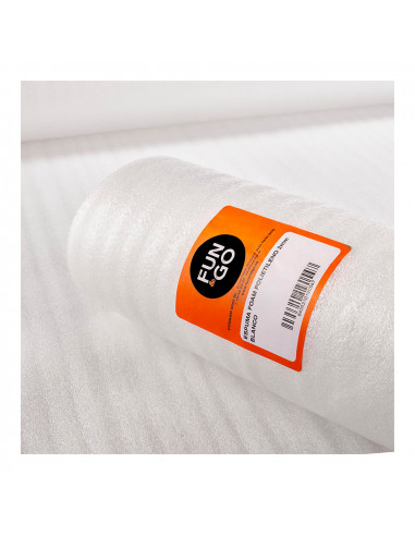 Mousse mousse 1mm blanc 1,20x10mts