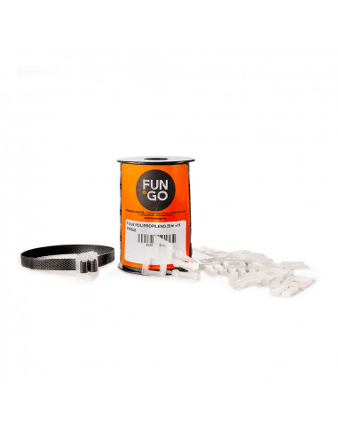 Pack cerclage polypropylene 25m+15 pinces.
