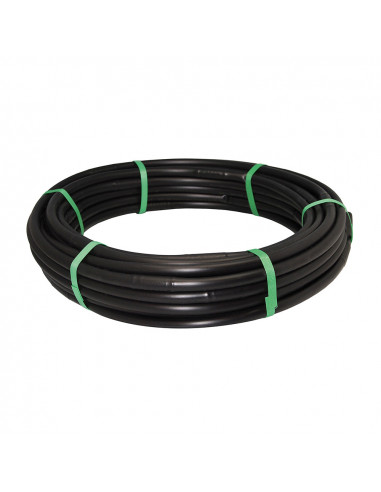 Rouleau 25m drop tuber de 16mm avec gouttes a 0.35cm 2 l/h couleur noire. blue bird