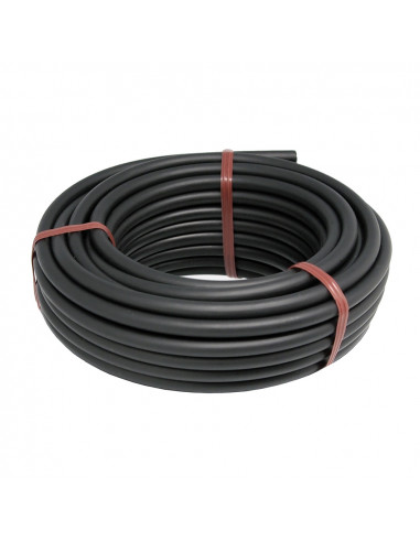 Rouleau de 15m de microtube couleur noir 4mm blue bird