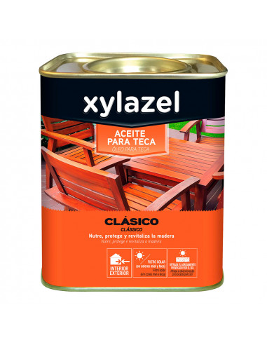 Xylazel huile pour teck incolore 2.5l 5396256