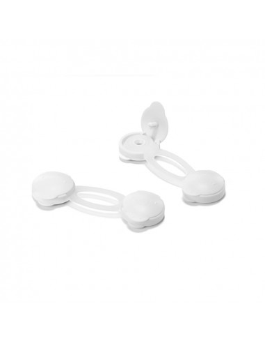Fermeture securite multiusage petit modele blanc (blister 2 unites) inofix