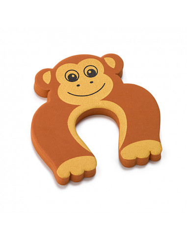Butee de securite cale-porte marron (blister) inofix