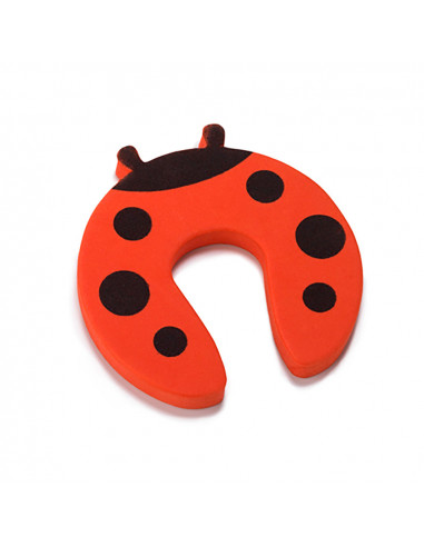Butee de securite cale-porte rouge (blister) inofix