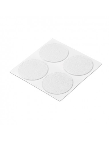 Disques adhesifs antiderapants 38mm transparent (blister 16 unites) inofix