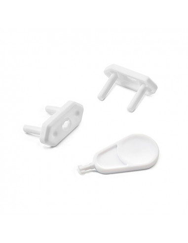Protecteur de prise blanc (blister 6 unites) inofix