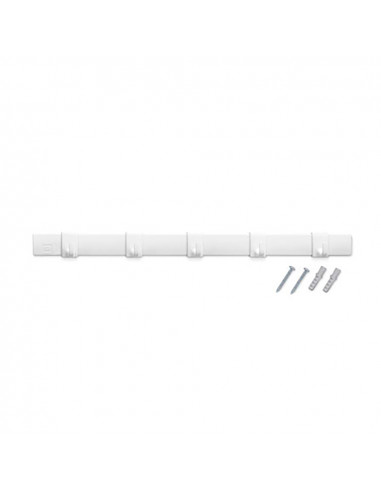 Patere multiple blanc (blister) inofix