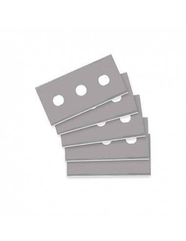 Lames de rechange pour raclette à vitre (blister 5 unites) inofix