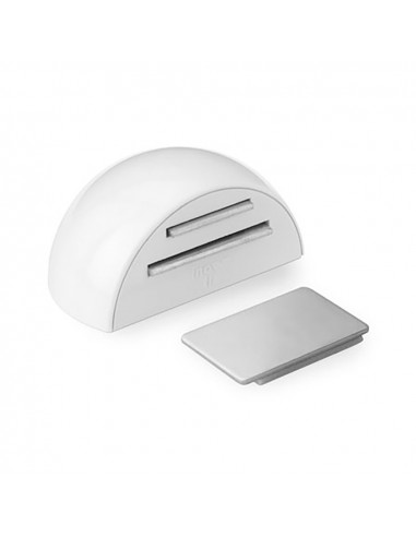 Butee de retention magnetique adhesive blanche (blister) inofix