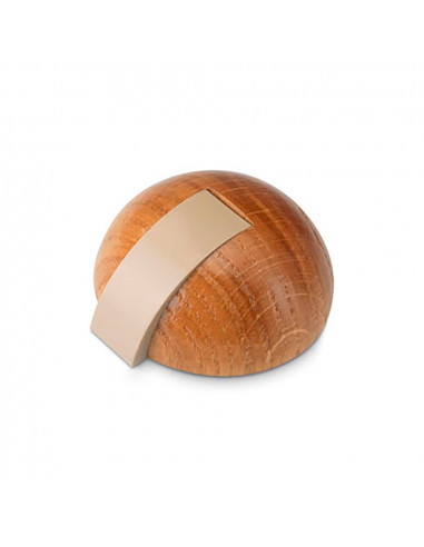 Butee semi-spherique adhesive chêne (blister) inofix