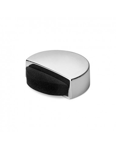 Butee adhesive silencieuse chromee (blister) inofix