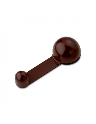 Butee de retention adhesive rotative marron (blister) inofix