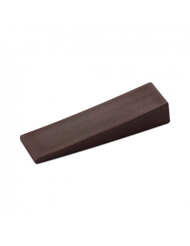 Butee de porte plastique marron (blister 3 unites) inofix