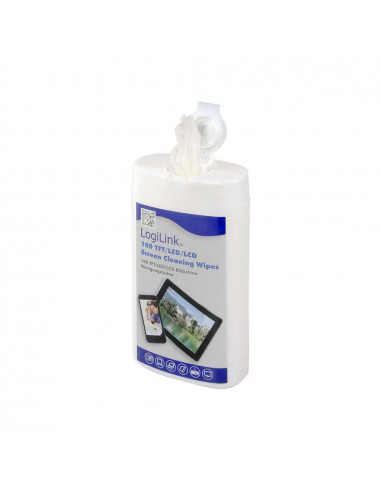 Serviettes de nettoyage pour affichages tft, lcd et plasma (100unit.)