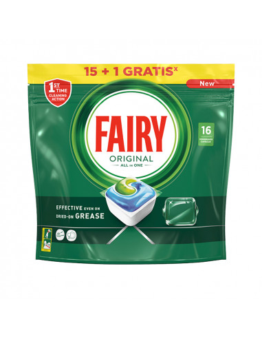 Fairy lave-vaisselle pack 15+1 capsules originales