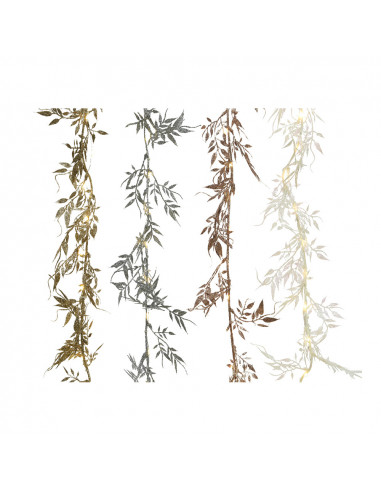 Guirlande decorative feuilles micro led2m 30 leds