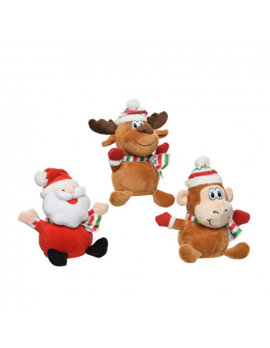 Bonhomme fonction repetition plusieurs modeles 13x12x18cm