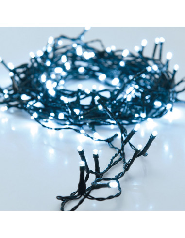 Guirlande 320 leds lumiere froide exterieur 27m