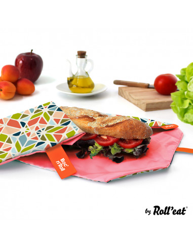 Boc'n'roll porte sandwich essential collage 11x15cm.