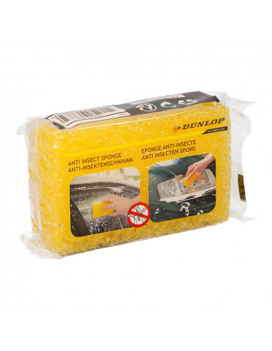 Eponge anti-insectes jaune dunlop