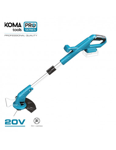 Coupe bordure 20v (sans batterie et chargeur) 28.5x155cm koma tools pro series battery14/5000coupe-bordures 20v (sans batter ...