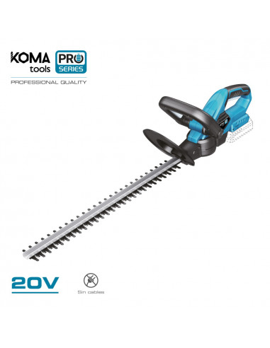 Taille-haie 20v (sans batterie et ??chargeur) 19.5x75cm koma tools pro series battery