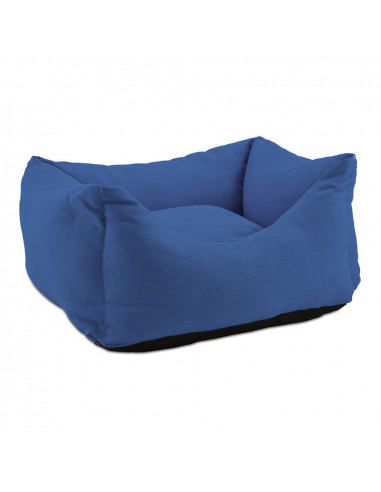 Panier carre bleu 76x60x21cm nayeco