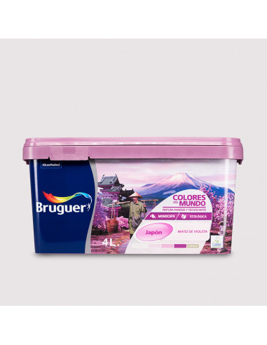 Peintures du monde japon teinte violet 4l 5246647 bruguer