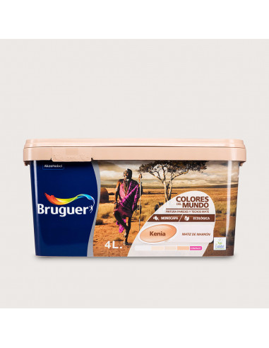 Peintures du monde kenya teinte brun 4l 5246652 bruguer